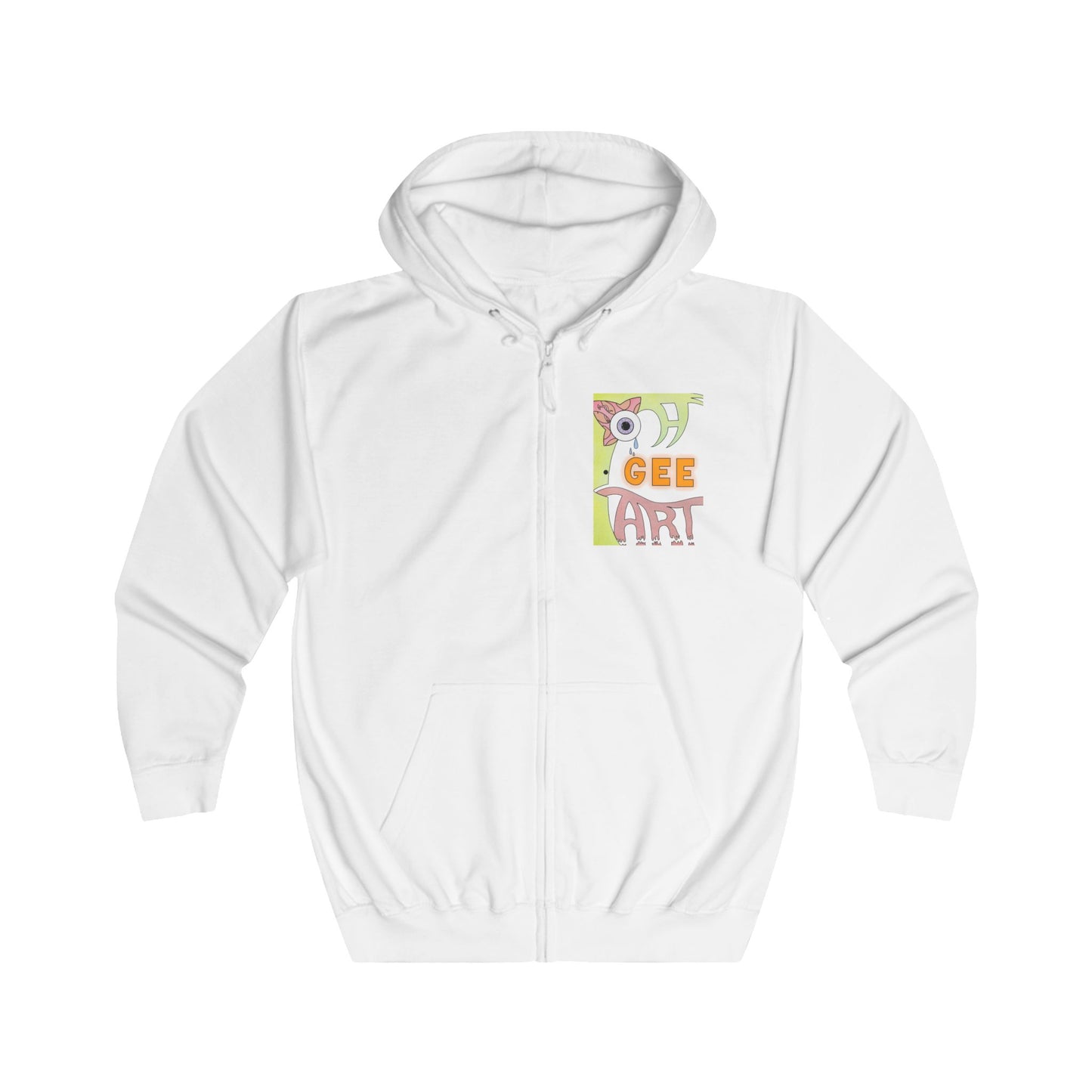 Unisex Fiya Zip Hoodie