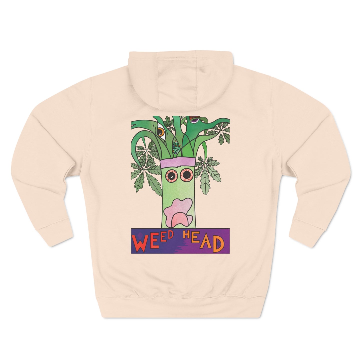 Unisex Weed Head Hoodie