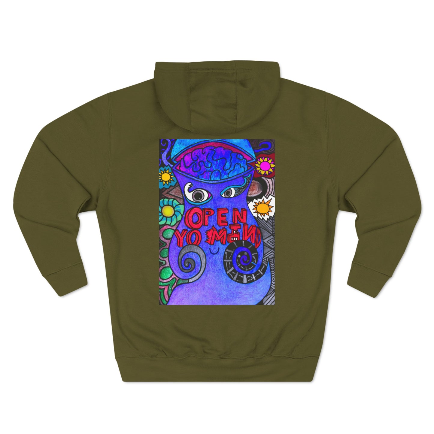 Unisex Open Yo Mind Hoodie