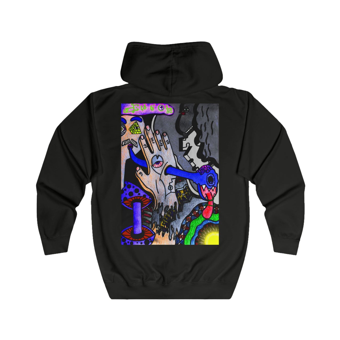 Unisex Smokin' Zip Hoodie