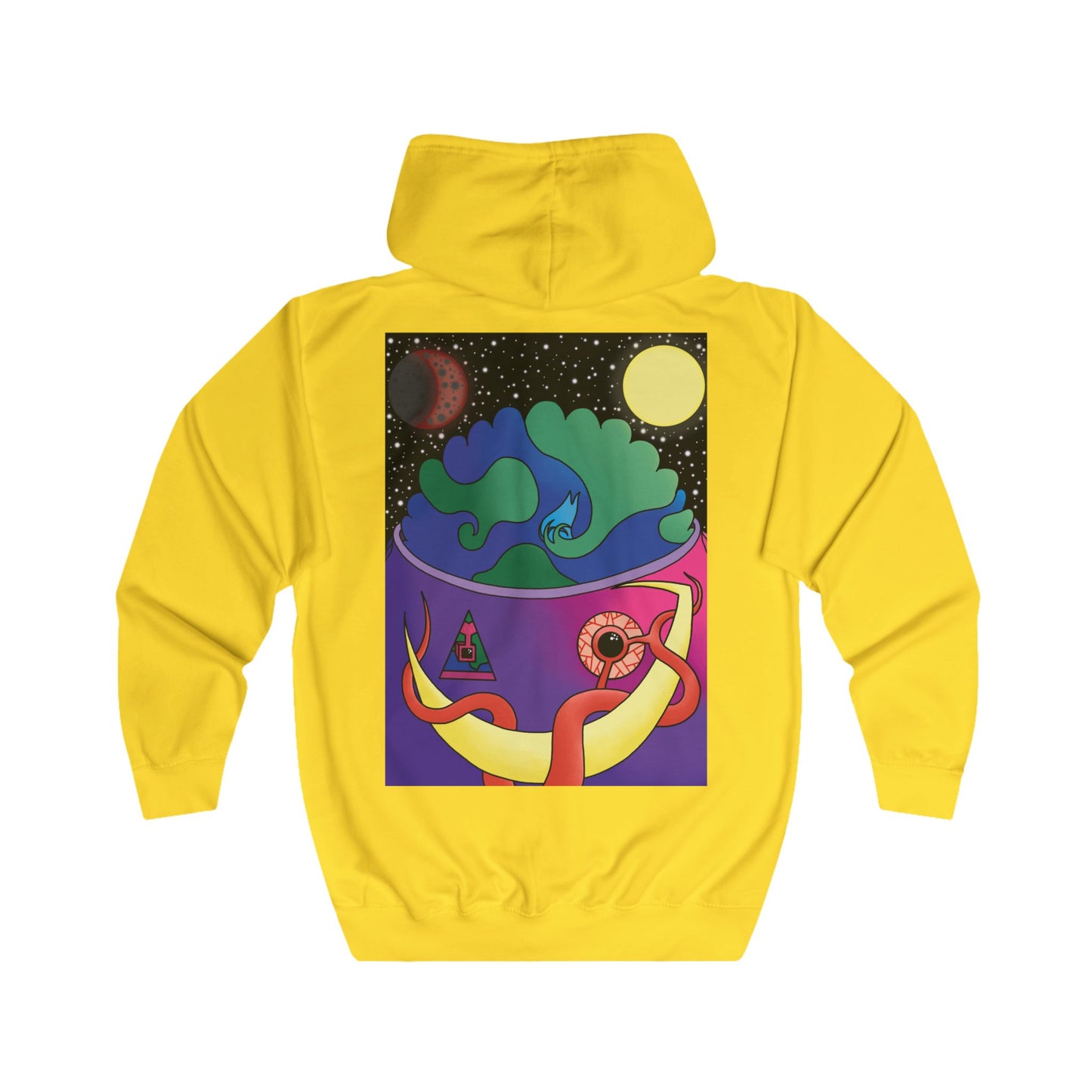 Unisex Gaian Mind Zip Hoodie