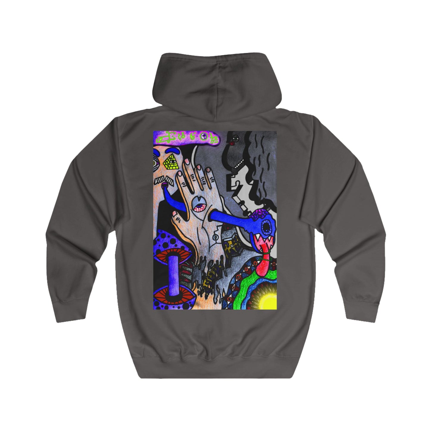 Unisex Smokin' Zip Hoodie