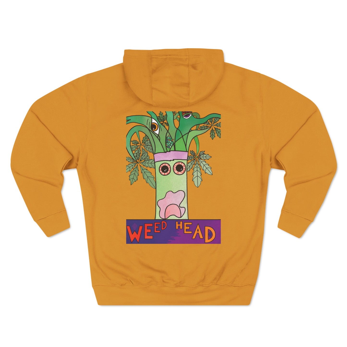 Unisex Weed Head Hoodie