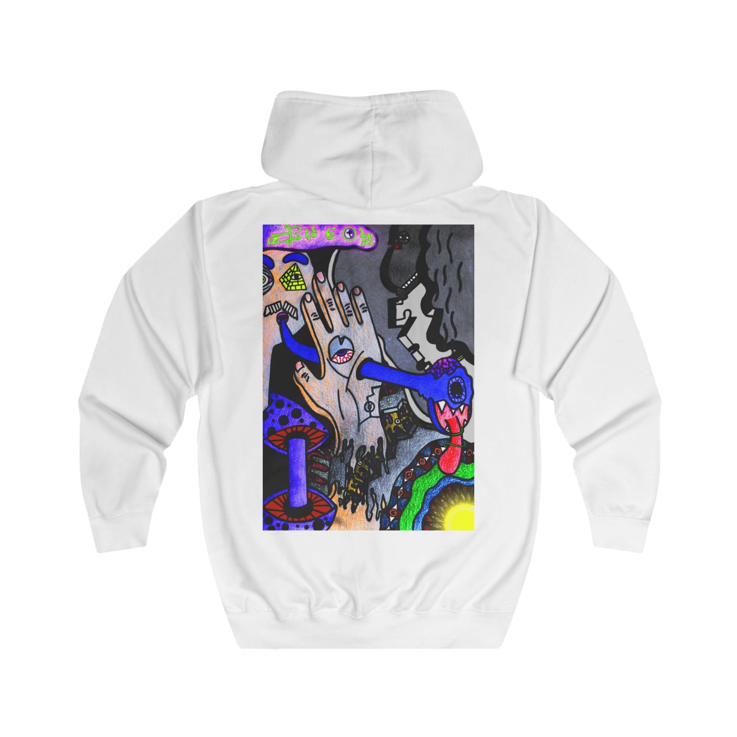Unisex Smokin' Zip Hoodie