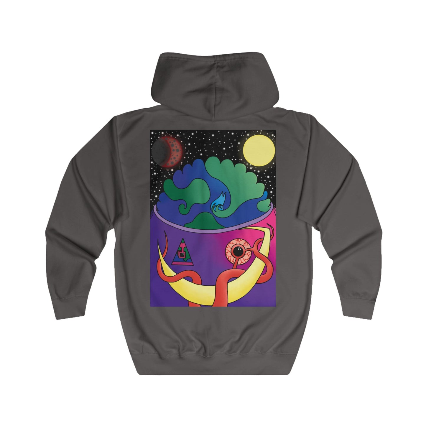 Unisex Gaian Mind Zip Hoodie