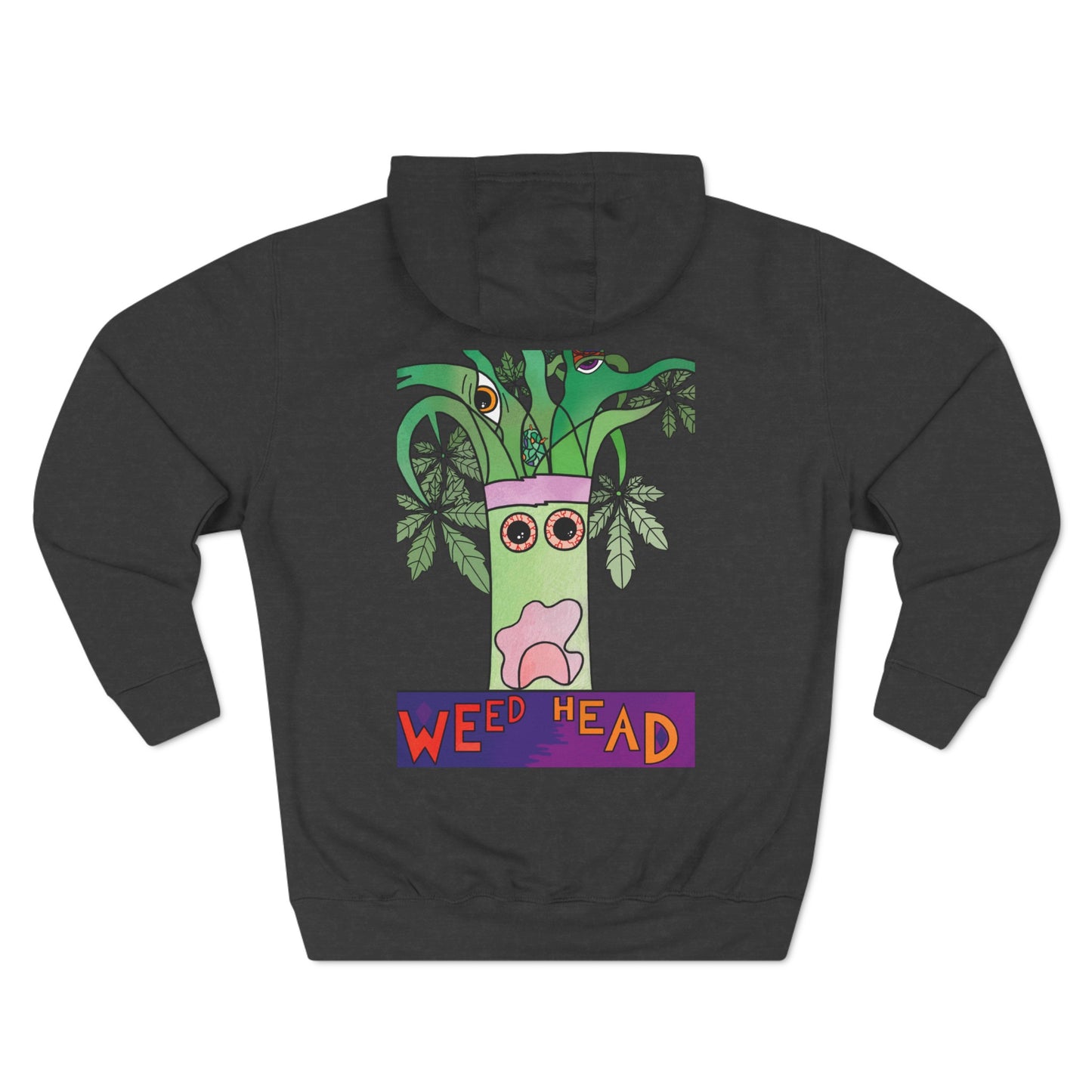 Unisex Weed Head Hoodie
