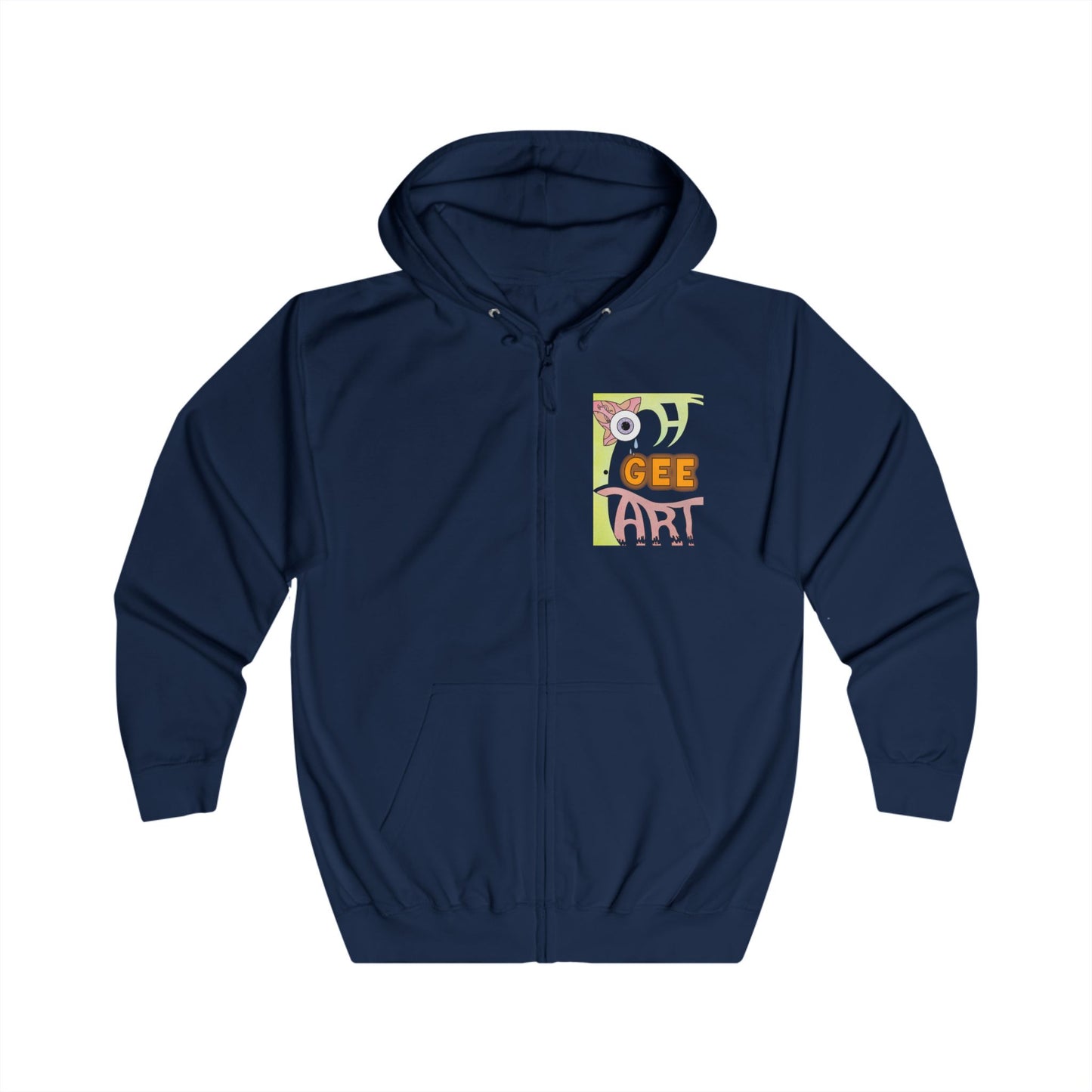 Unisex Fiya Zip Hoodie