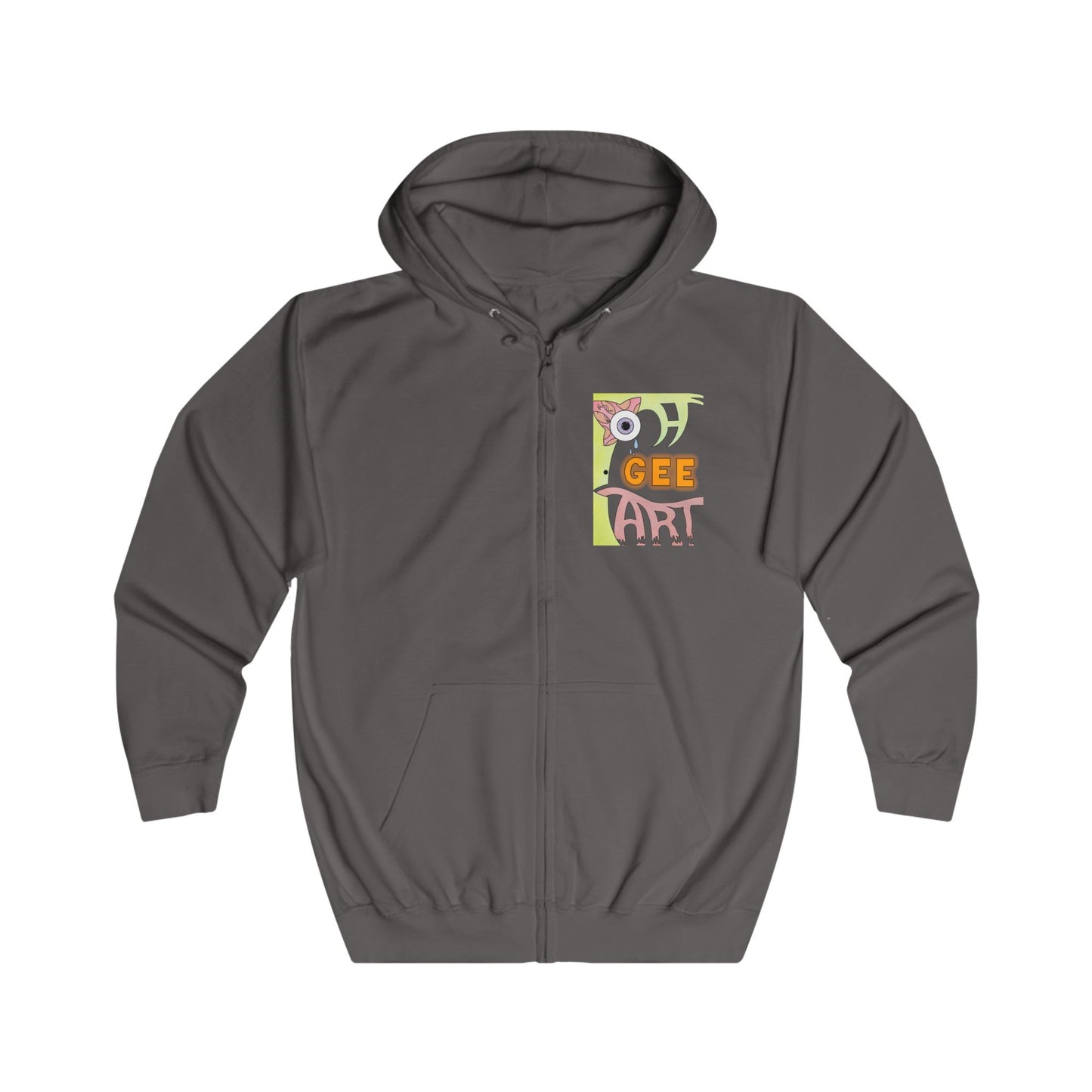 Unisex Fiya Zip Hoodie