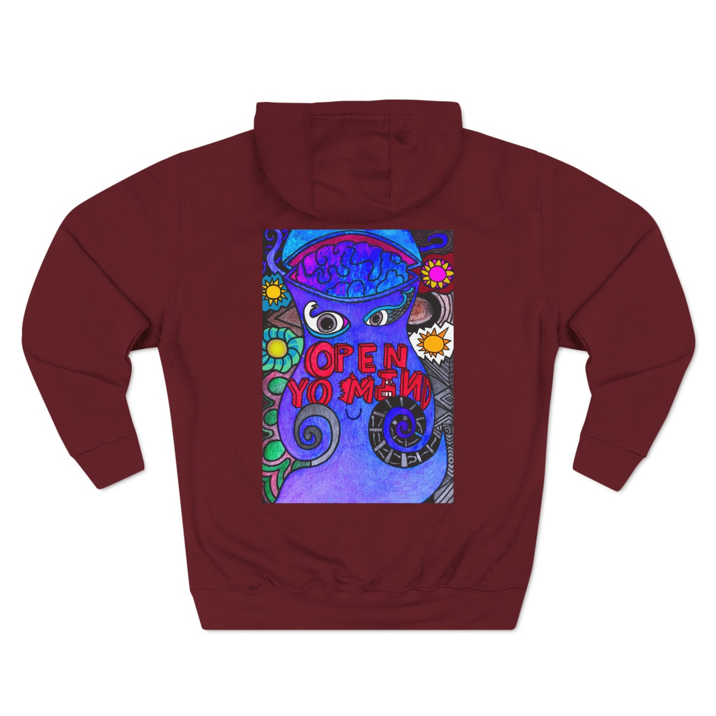 Unisex Open Yo Mind Hoodie