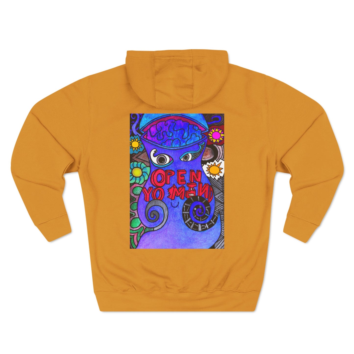 Unisex Open Yo Mind Hoodie