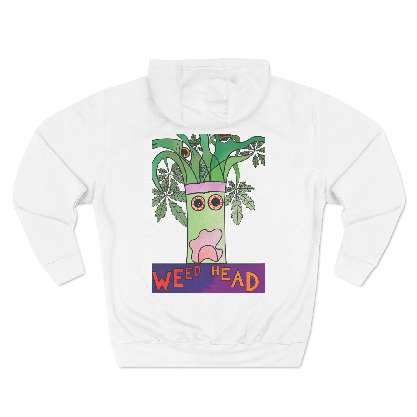 Unisex Weed Head Hoodie