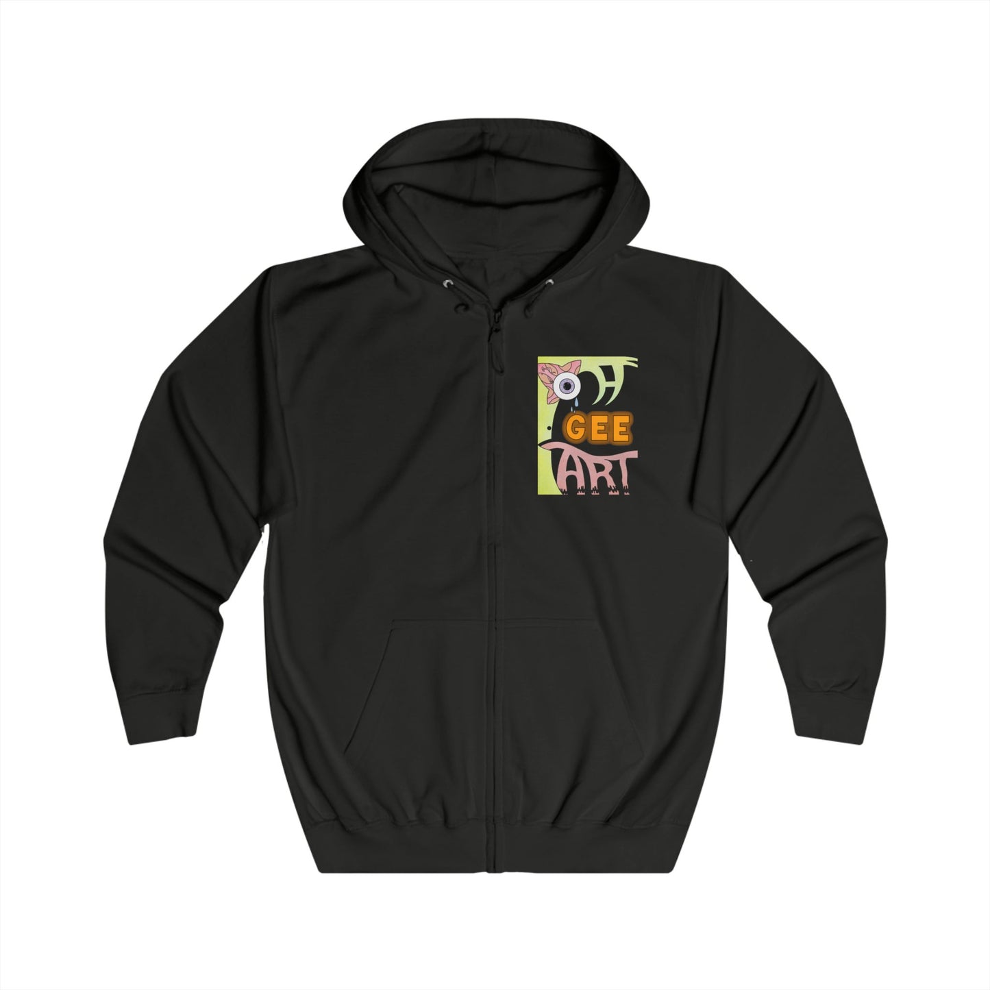 Unisex Fiya Zip Hoodie