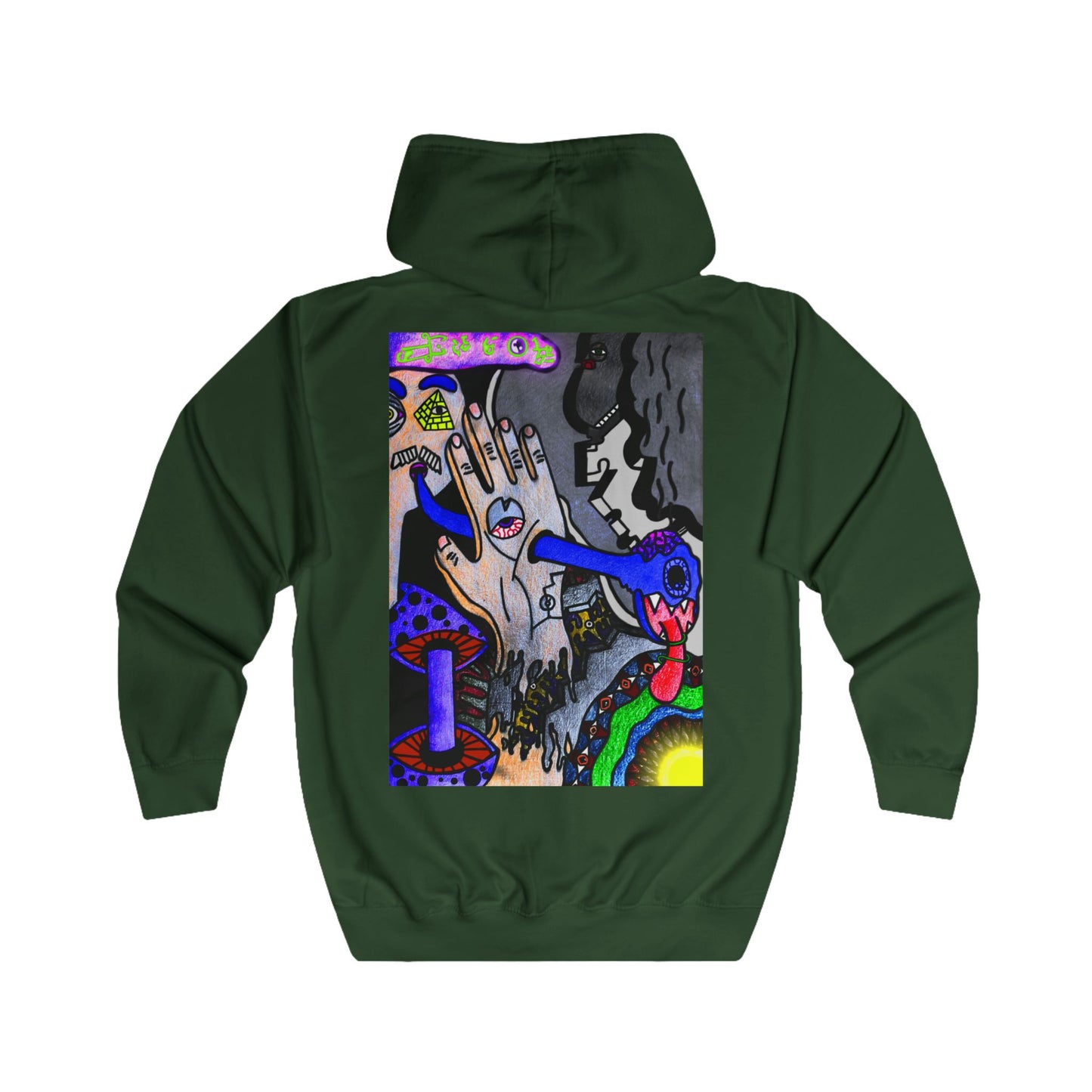 Unisex Smokin' Zip Hoodie