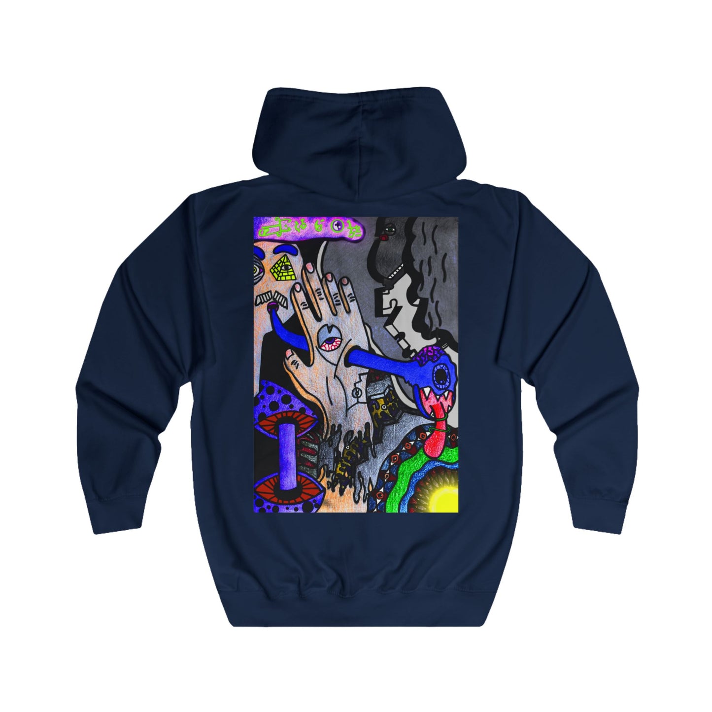 Unisex Smokin' Zip Hoodie