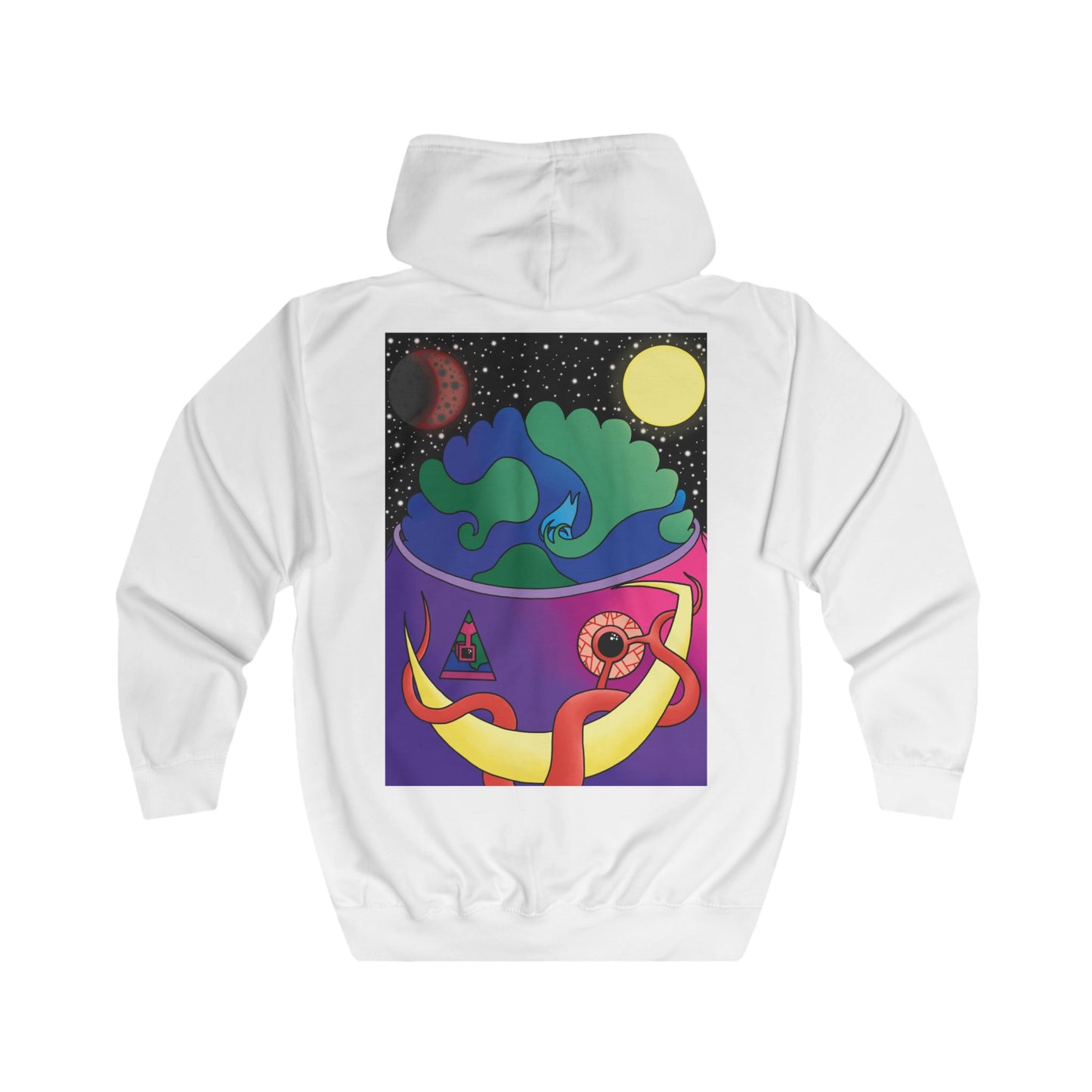 Unisex Gaian Mind Zip Hoodie