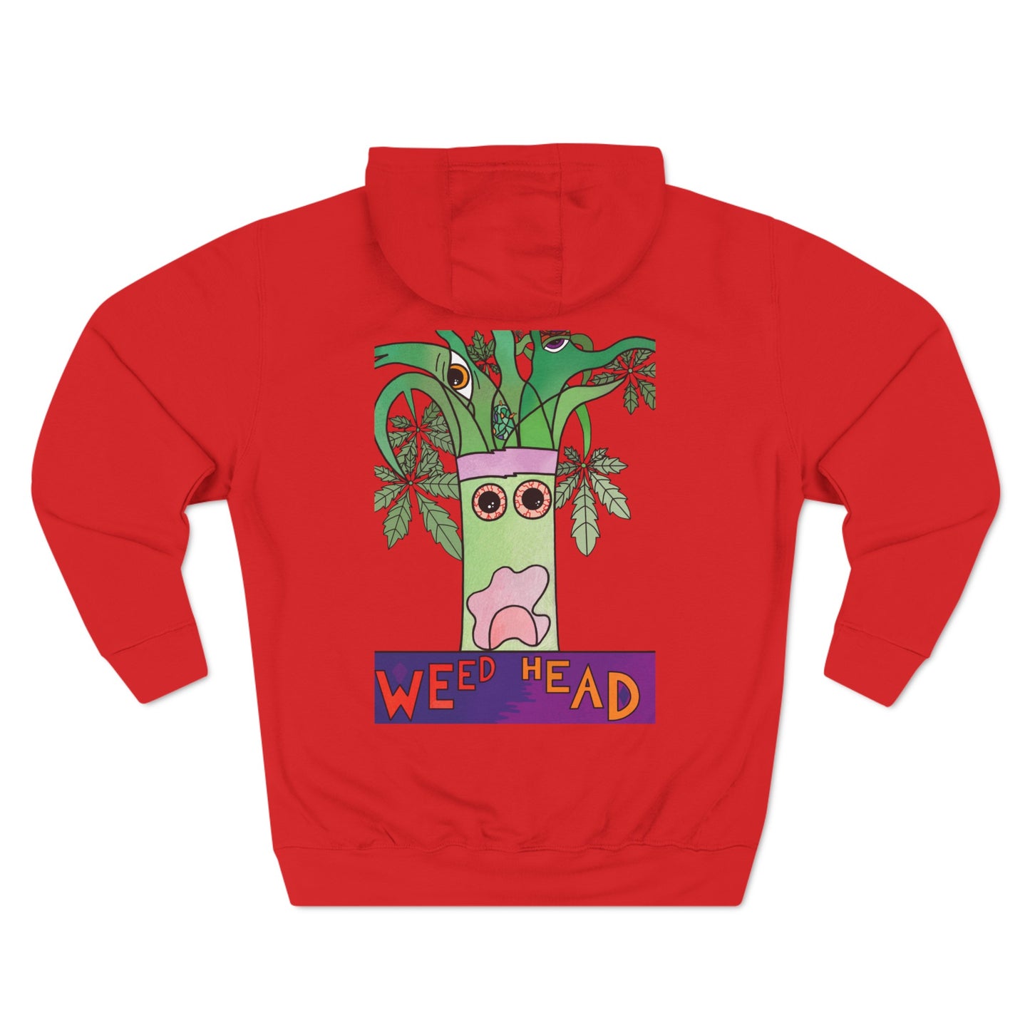 Unisex Weed Head Hoodie