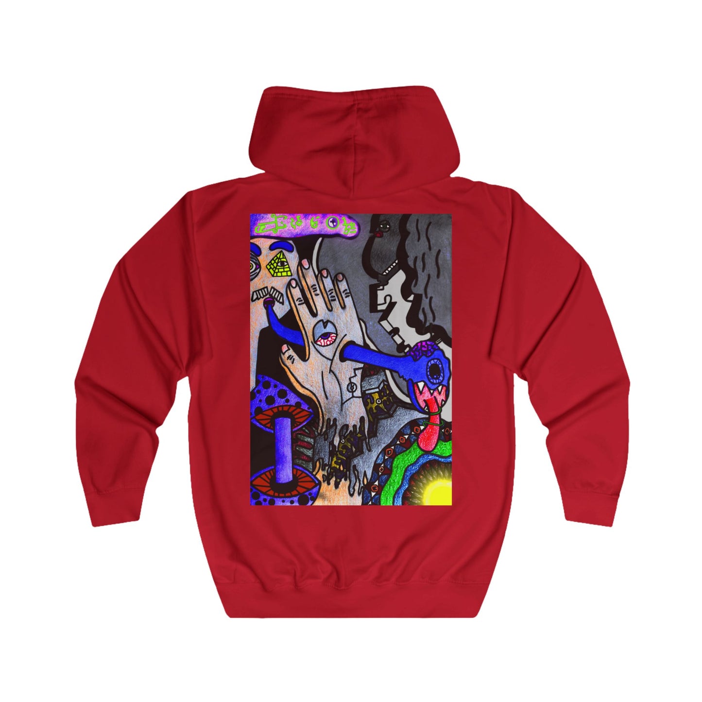 Unisex Smokin' Zip Hoodie