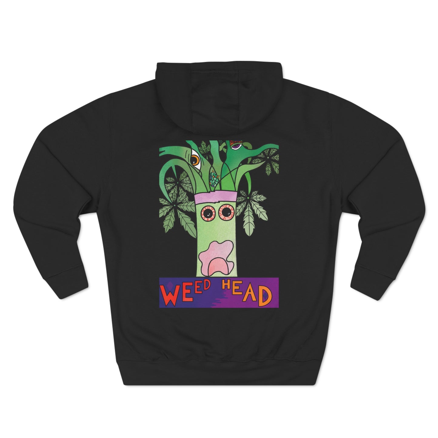 Unisex Weed Head Hoodie