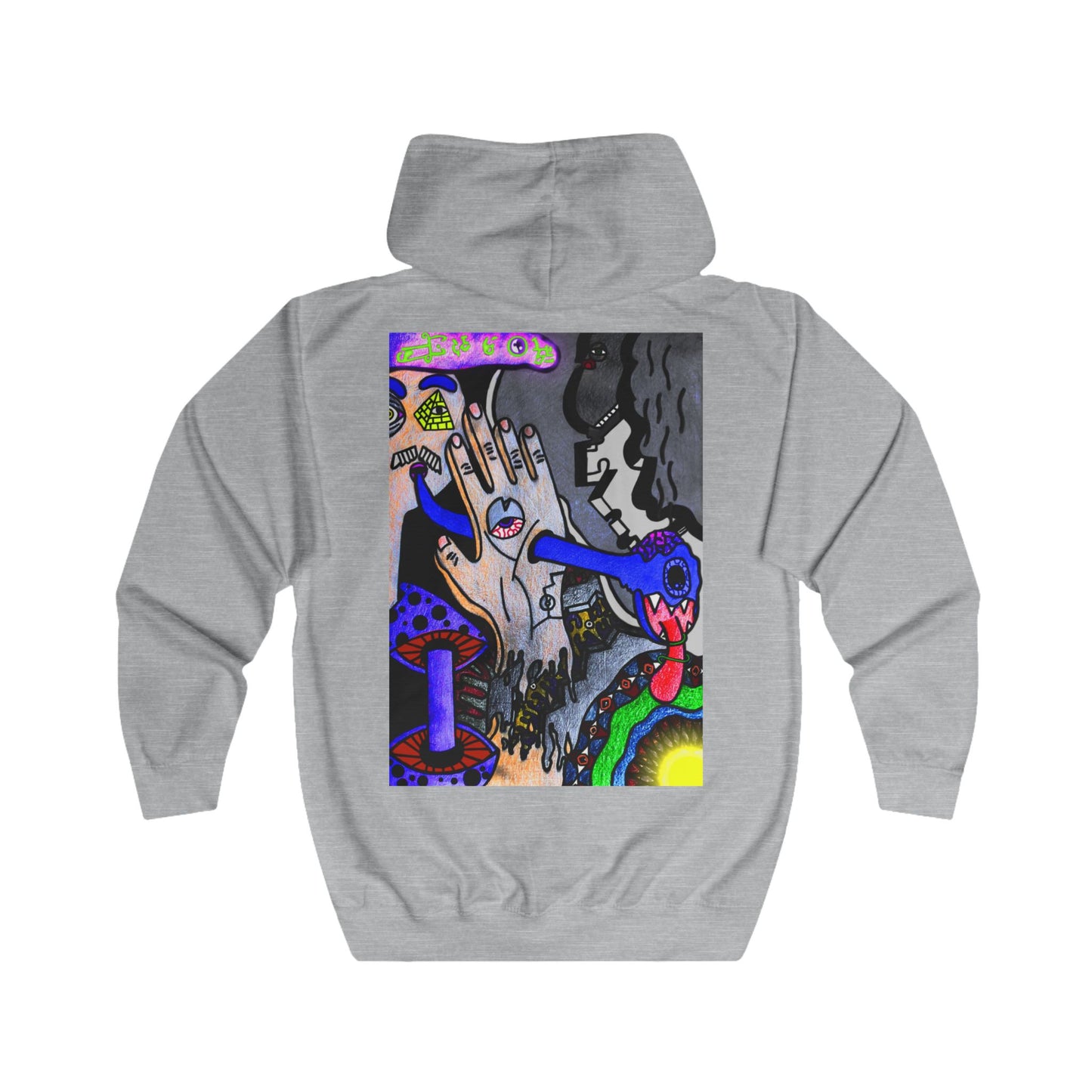 Unisex Smokin' Zip Hoodie