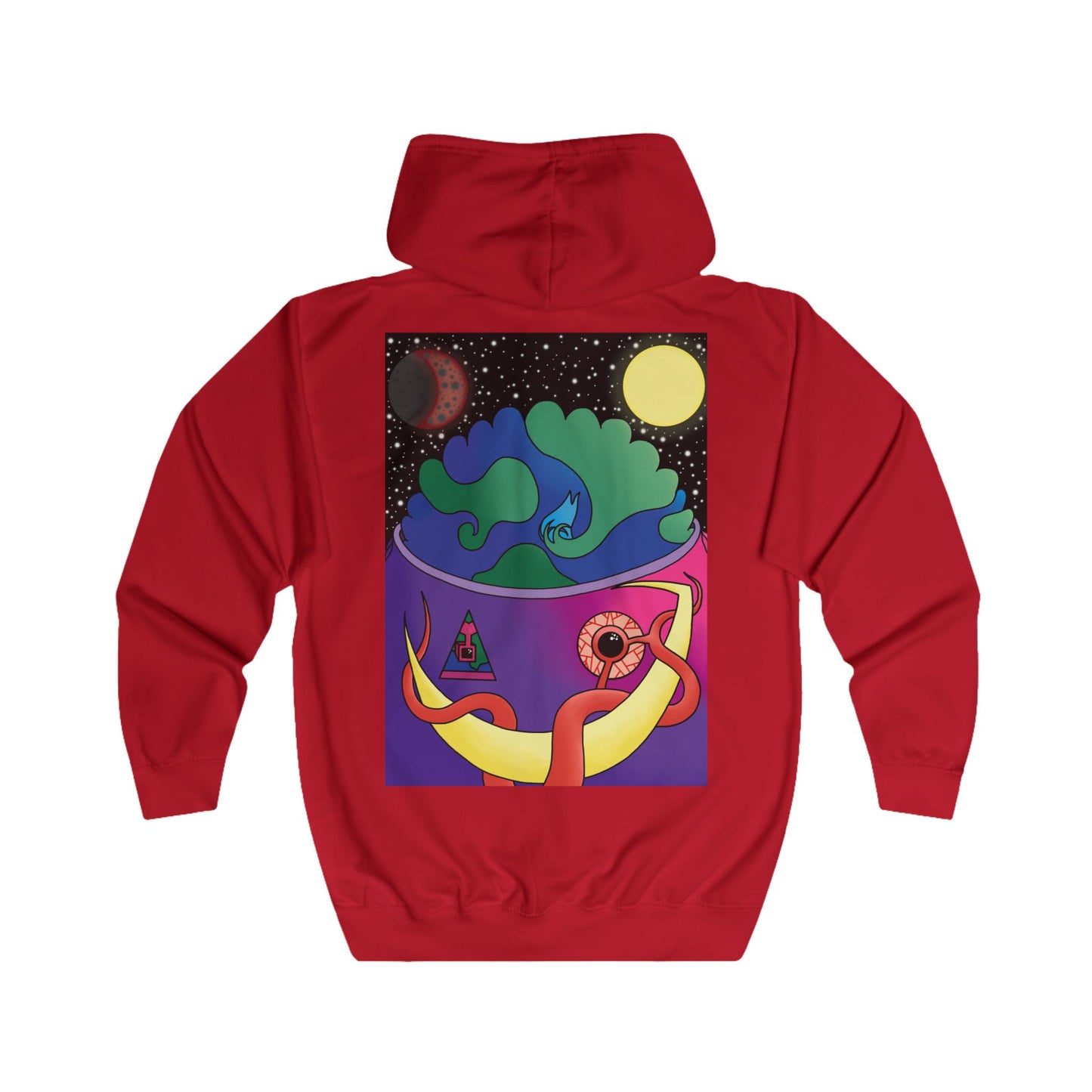 Unisex Gaian Mind Zip Hoodie