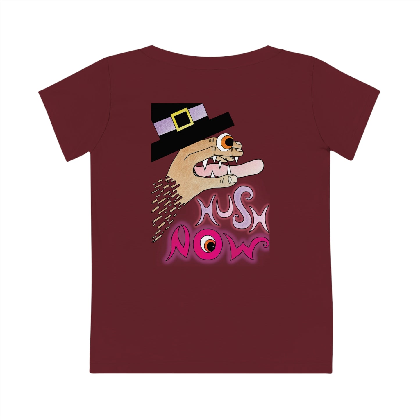 Women Cut Hush Now T-shirt