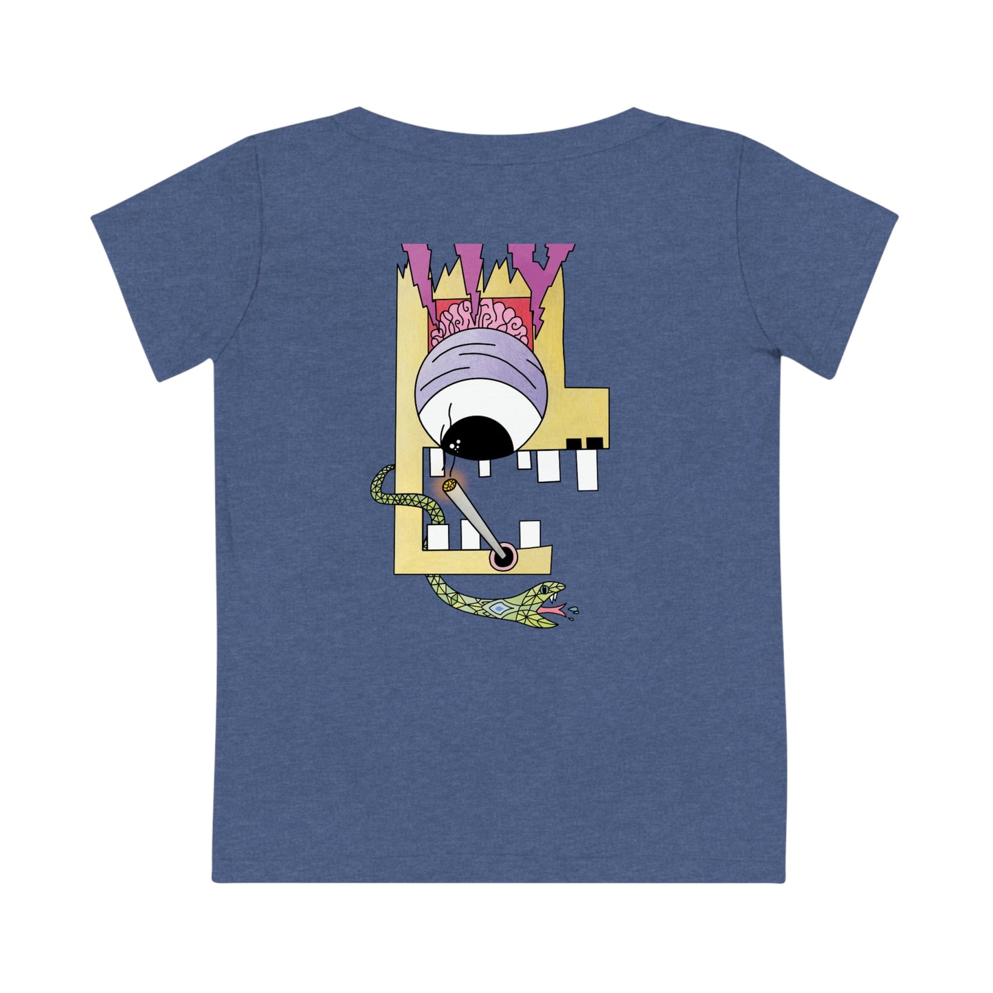 Women Cut Lightning Zam T-shirt