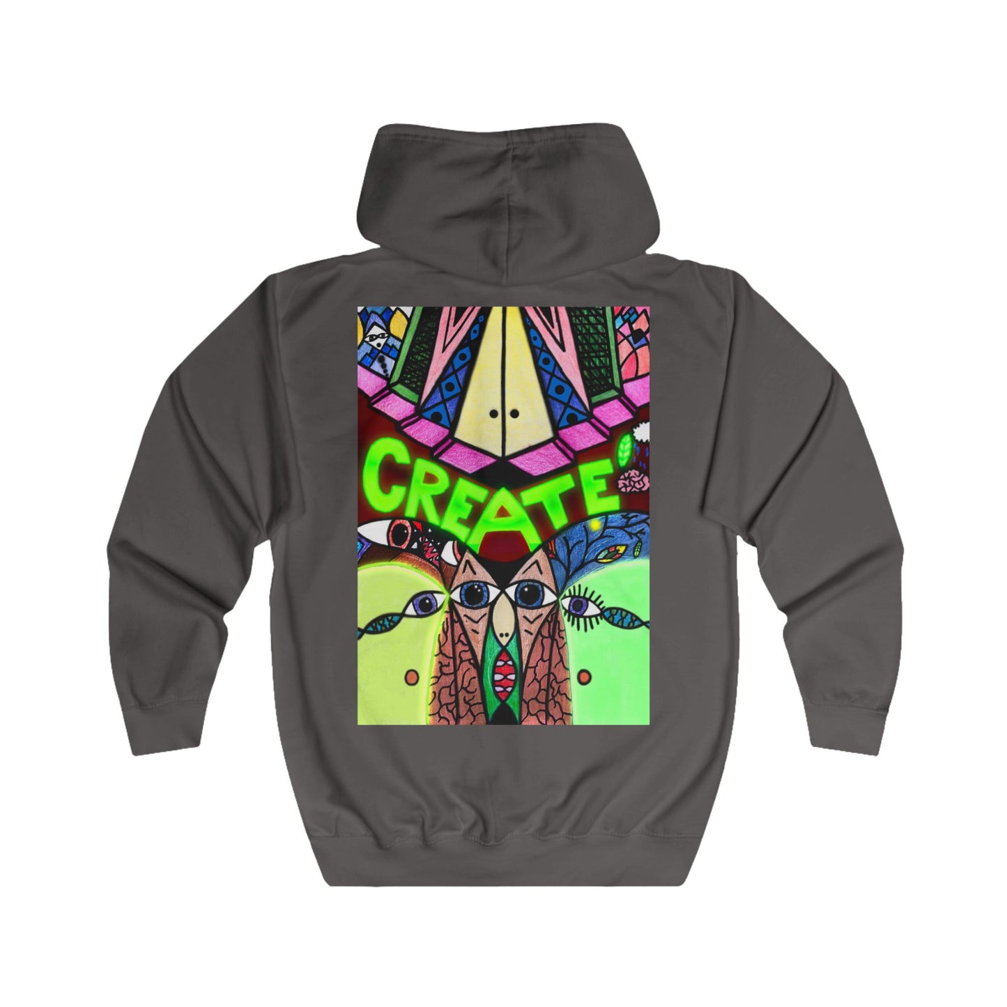 Unisex Create Zip Hoodie