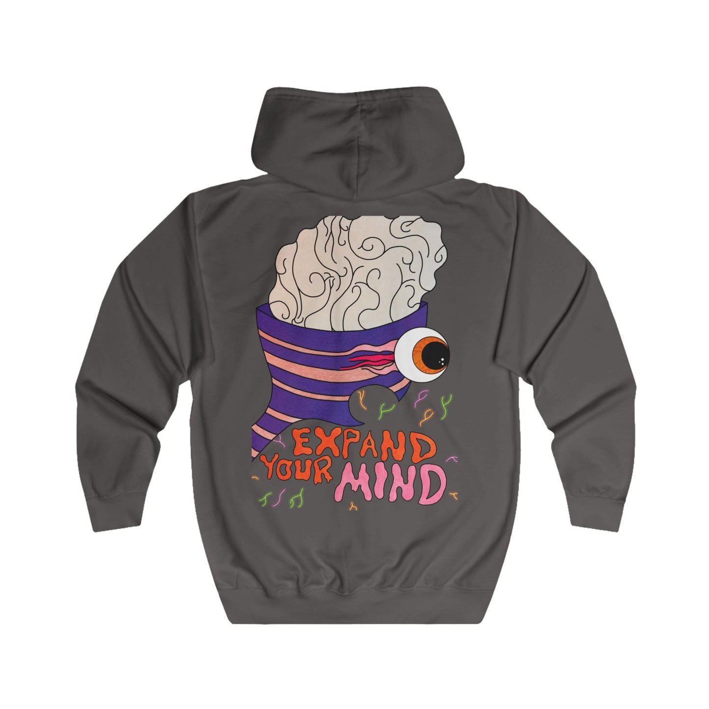 Unisex Expand Your Mind Zip Hoodie