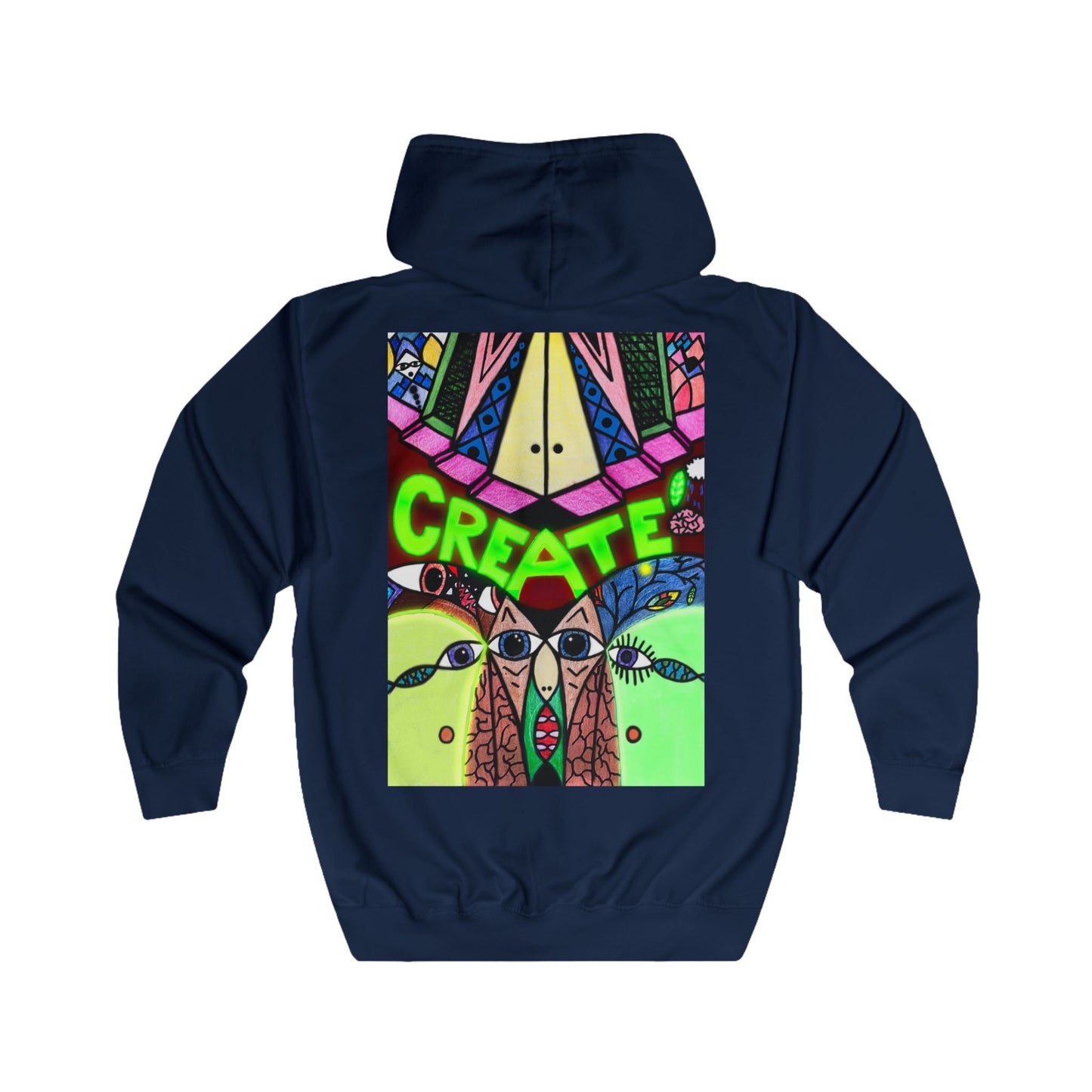 Unisex Create Zip Hoodie