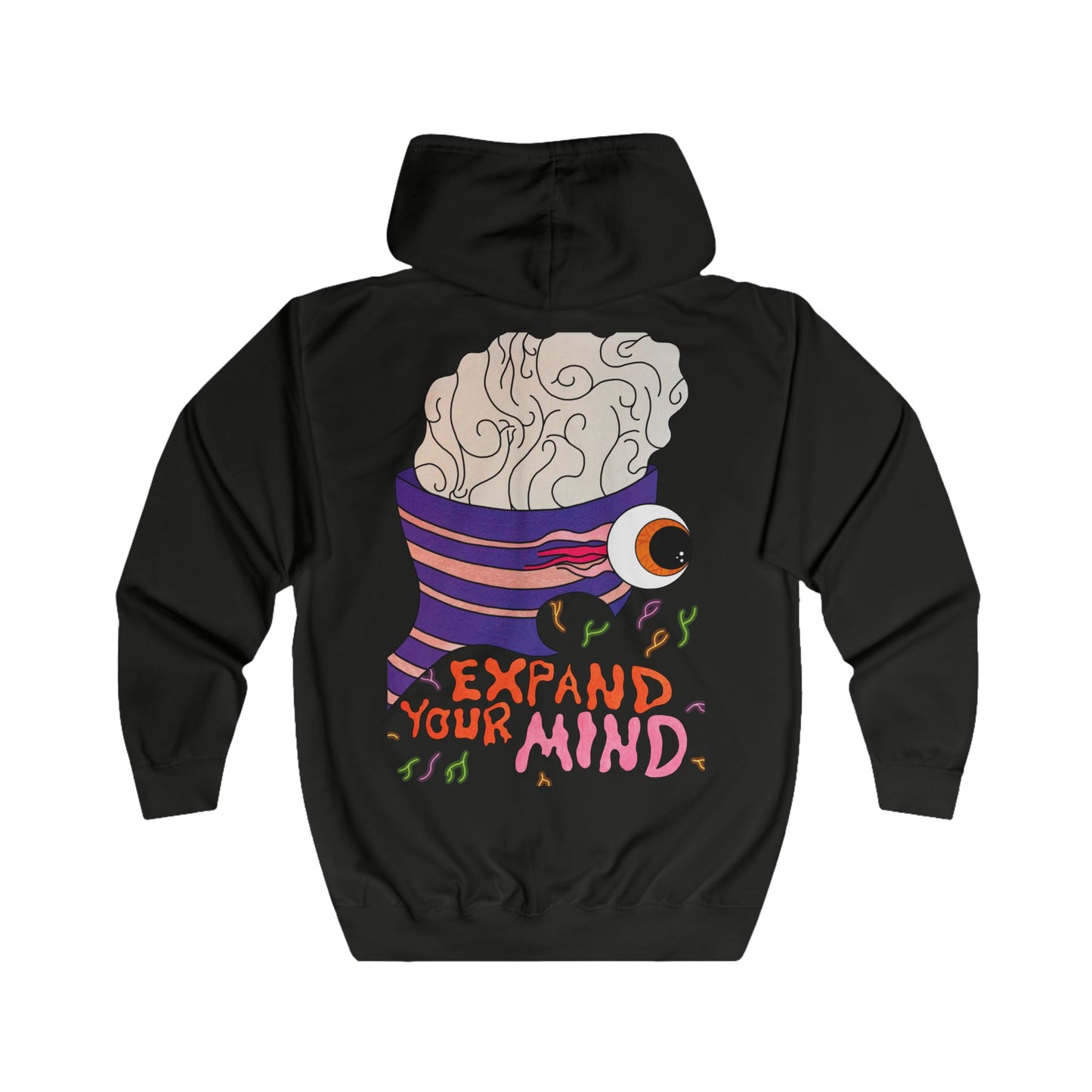 Unisex Expand Your Mind Zip Hoodie