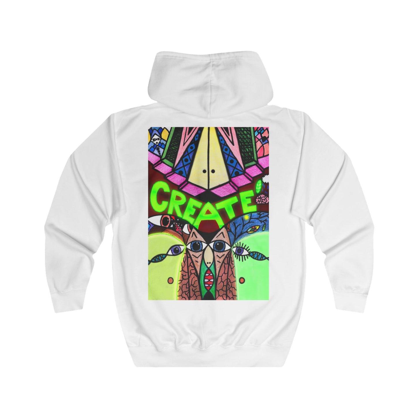 Unisex Create Zip Hoodie