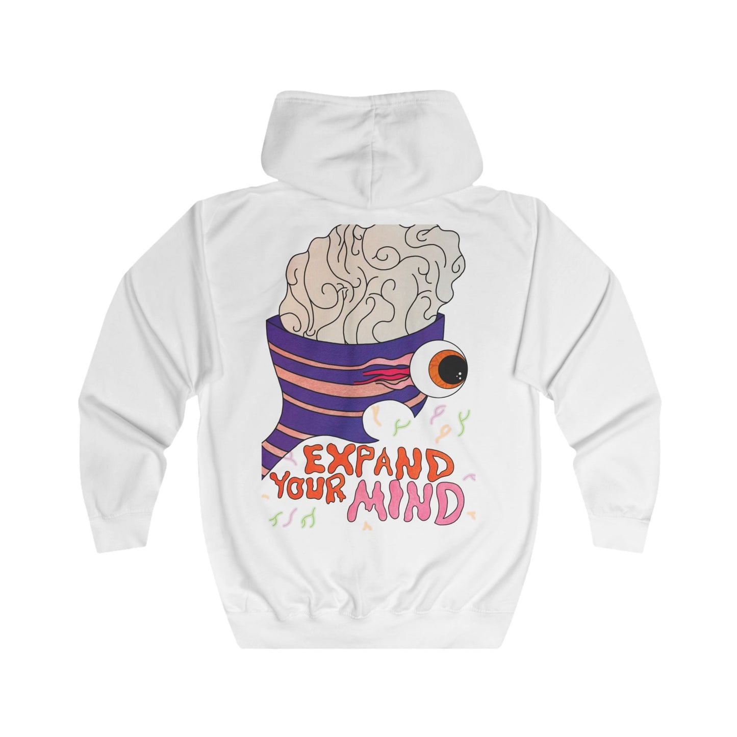 Unisex Expand Your Mind Zip Hoodie